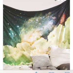 Urban Outfitters cloud tapestry