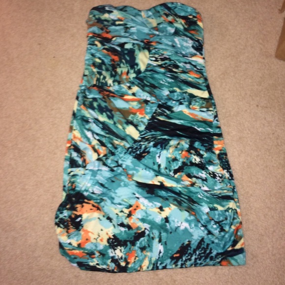 Blue homecoming dress