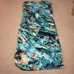 Blue homecoming dress