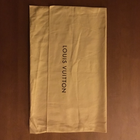 Authentic Louis Vuitton dust cover