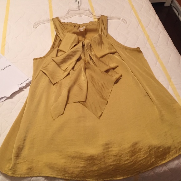 Yellow tank top