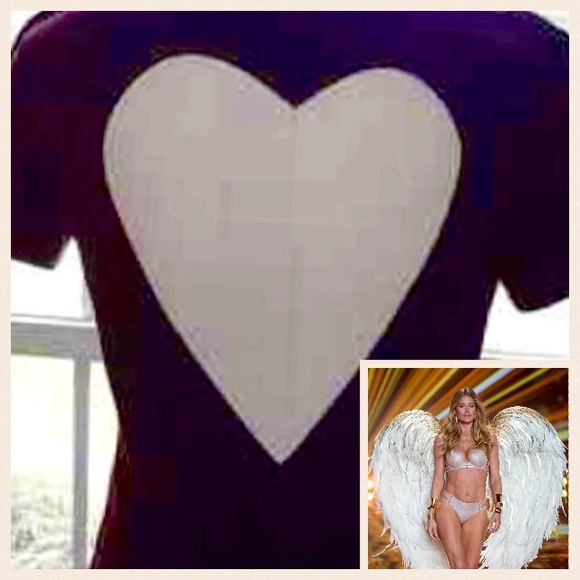 🦋Victoria Secret❤Cut Out Heart❤️Crop Top - Picture 2 of 5