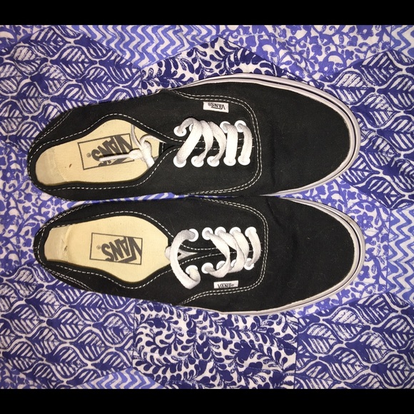 Size 9.5 Black vans