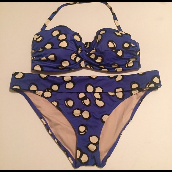 Victoria's Secret push-up bikini 36D top L bottoms