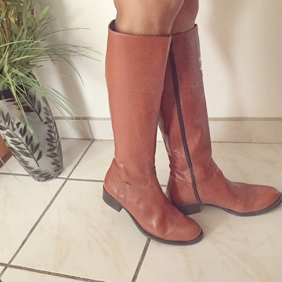 United Colors of Benetton tall leather boots