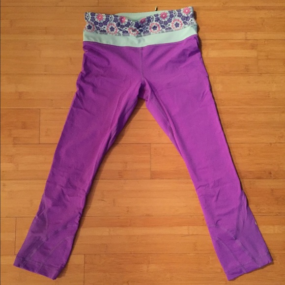 lululemon run inspire ii crops size 2