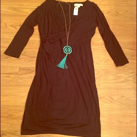 Ann Taylor Loft Black Dress