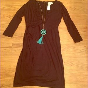 Ann Taylor Loft Black Dress