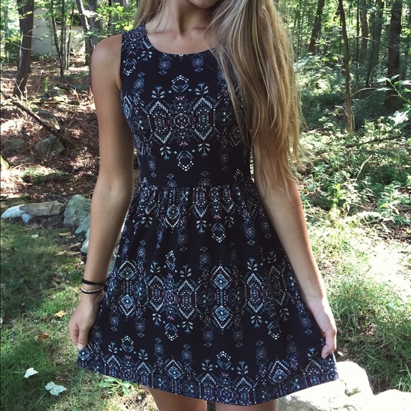 Patterned dress