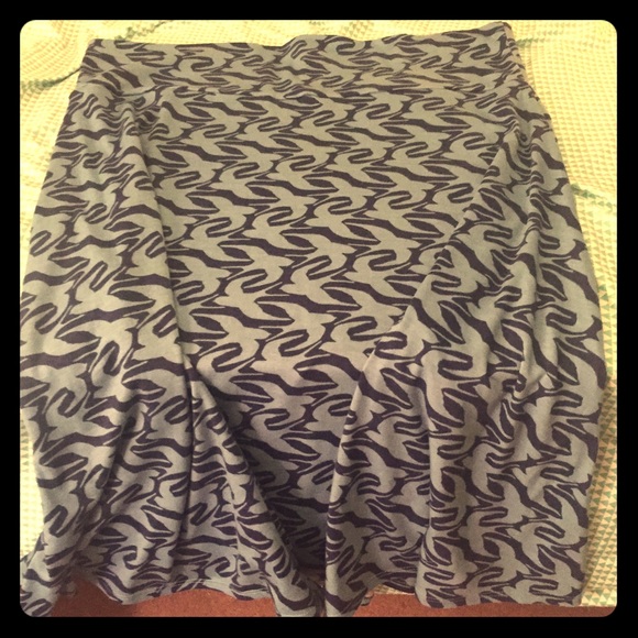 2XL Azure Lularoe Skirt