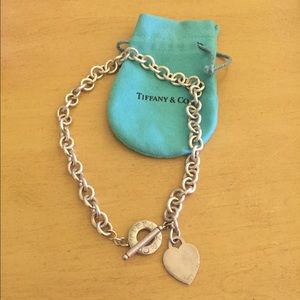Tiffany & Co. Toggle Clasp Heart Necklace