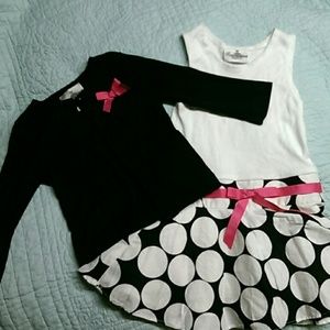 Toddler Girl Sweater and  Dress