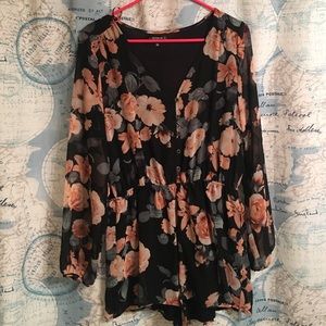 Cotton On floral romper!