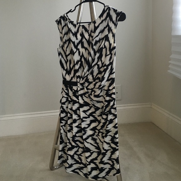 Armani exchange chevron dress