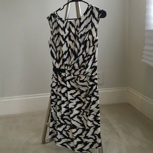 Armani exchange chevron dress