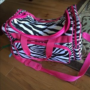 Zebra Duffel Bag