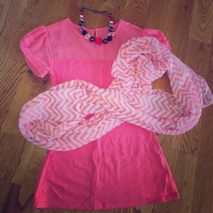 Pink express top