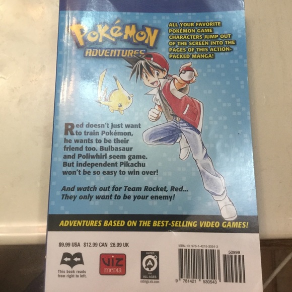 🚨final sale🚨Pokemon adventures comic book - Picture 2 of 2