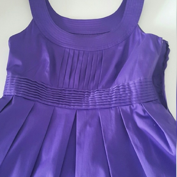 BEAUTIFUL Purple Sleeveless Spense Dress