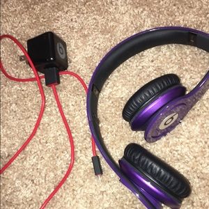 Purple Beats Solo Headphones