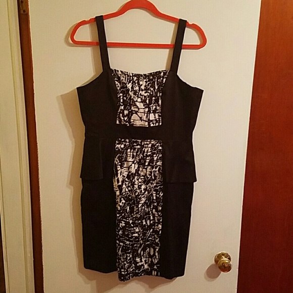 Saks Fifth Avenue illusion dress