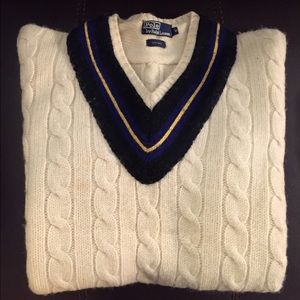 Polo Ralph Lauren Cream Wool Sweater