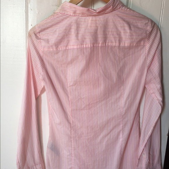 JCrew Pink Stripes, Collared perfect Shirt - Picture 3 of 3