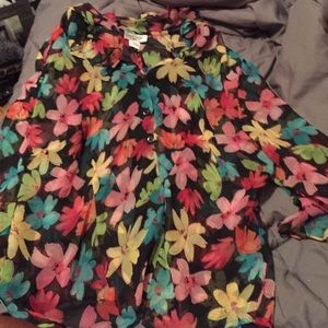Gorgeous Sheer Floral Top