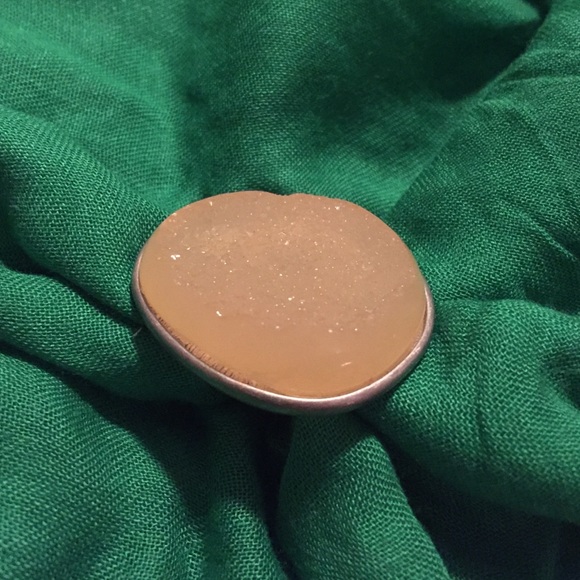 Anthropologie Druzy Statement Ring