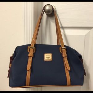 Dooney & Bourke Nylon Rectangular Duffel Satchel