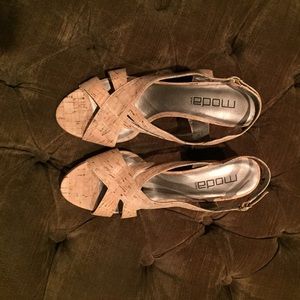 Moda cork heels