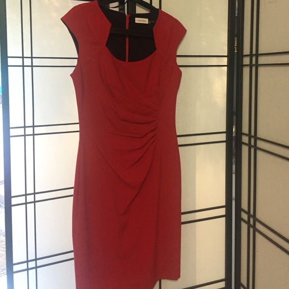 Red dress