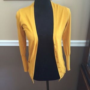Mustard Yellow Cardigan Mustard Yellow Cardigan
