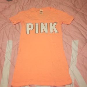 Orange pink t-shirt