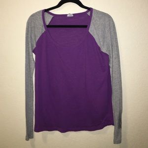 PINK Baseball Long Sleeve Tshirt