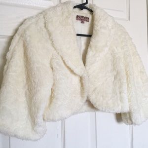 Faux Fur Forever 21 Cropped Coat