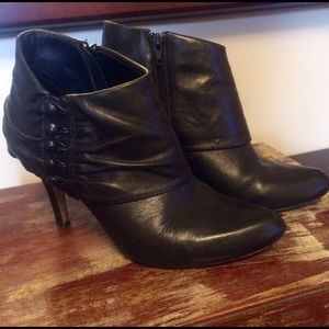 Haigh hells short boot - Saks Fifth Avenue
