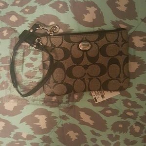 Coach wristlet