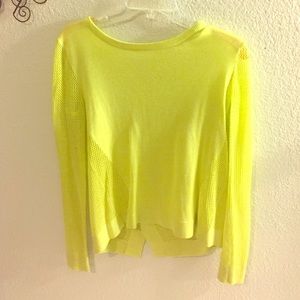 Sheer sweater super fashionable