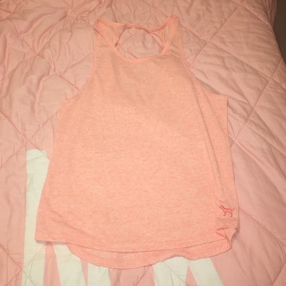 Pinkish/orangish pink tank top