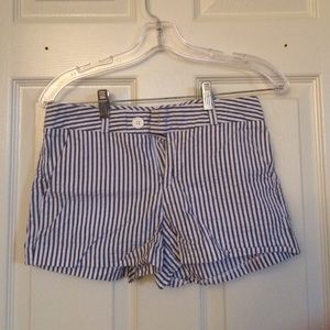 striped shorts