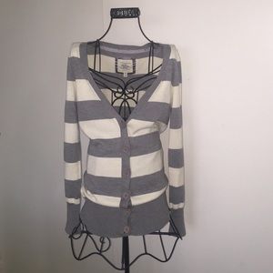 Forever21 Striped cardigan