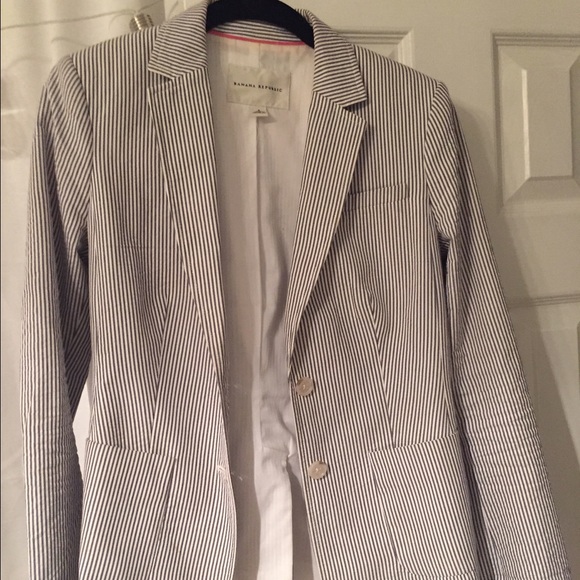 Searsucker jacket