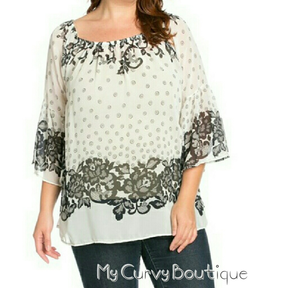 🛍HP🛍Sheer Satin Top