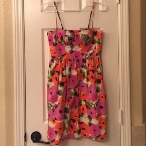 Floral spaghetti strap dress