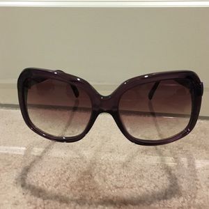 Chanel 5171 purple bow sunglasses