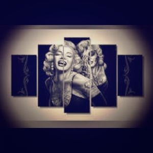 Marilyn Monroe 5 pc Canvas