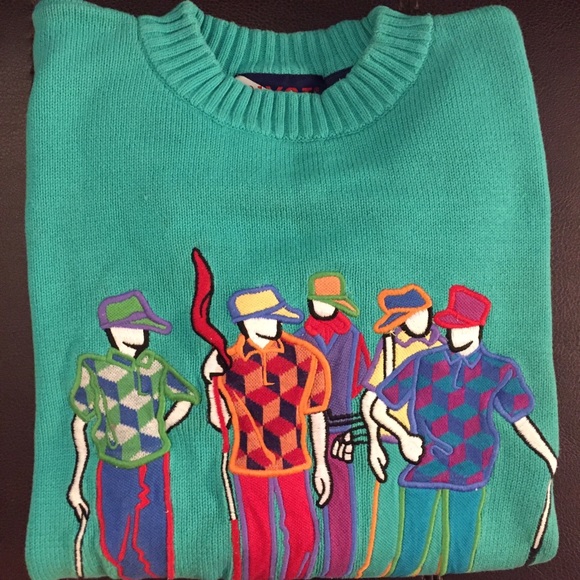 Golf Crewneck Pullover - Picture 2 of 2