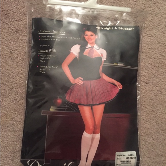 "Straight A Student" Halloween Costume - Picture 1 of 2