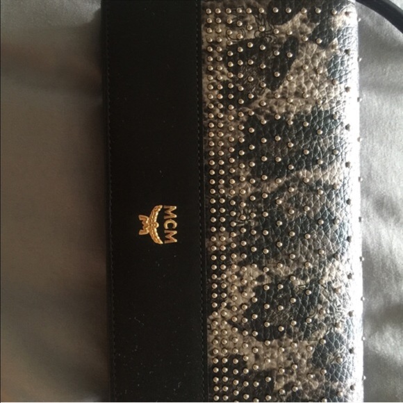 Authentic MCM cross body